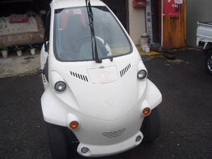 引取限定　発送できません　完全ジャンク　不動車　コムス　トヨタオートボディ　電動　EV　ミニカー　TAK30　引取限定　