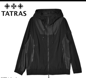 1円〜★TATRAS★サイフ★美品★ナイロンパーカー