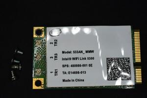 Intel WiFi Link 5300(533AN_MMW) 無線LAN PCIe Mini Card EE802.11a/b/g/ドラフトn対応 (動作不明)