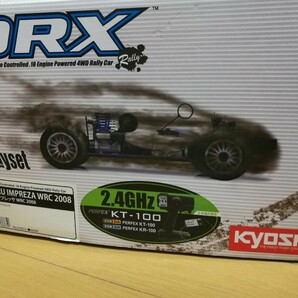 【新品】京商 1/9 DRX スバルインプレッサWRC 2008 レディセット2.4GHz(メカ付き工場組立済み) ラジコン 絶版 No.31051Jの画像2