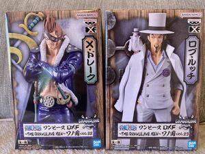 ☆ワンピース DXF THE GRANDLINE MEN ワノ国 Vol.22 X・ドレーク☆Vol.23 ロブ・ルッチ☆2体セット バンプレスト フィギュア☆新品未開封