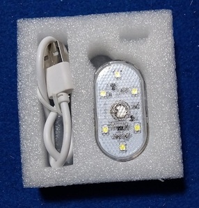 タッチセンサー式ＬＥＤ照明　ＵＳＢ充電タイプ　１式