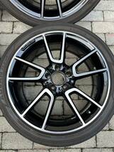 ベンツ　AMG W205 C43 純正ホイール　19インチ　ヨコハマタイヤ　美品　225/40R19 255/35R19 w206 Cクラス　C63 w204_画像4