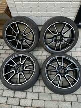 ベンツ　AMG W205 C43 純正ホイール　19インチ　ヨコハマタイヤ　美品　225/40R19 255/35R19 w206 Cクラス　C63 w204_画像1