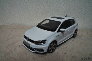 VW ポロ GTI 1/18 ミニカー フォルクスワーゲン 白 POLO