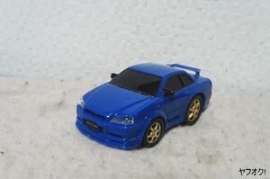 ドライブタウン 日産 スカイライン GT-R プルバックミニカー 青 ジャンク