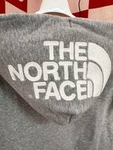 ☆激レア☆THE NORTH FACE☆フードロゴ パーカー グレー_画像4