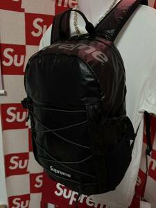 ☆超激レア☆シュプリーム SUPREME BACKPACK リュックサック バックパック ナイロン 黒 ブラック