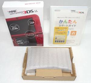 Newニンテンドー3DS LL 本体 メタリックレッド