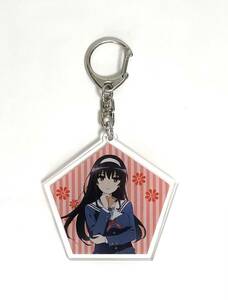 冴えない彼女の育て方♭ 両面アクリル キーホルダー 霞ヶ丘詩羽 制服バージョン 冴えカノ Keychain Utaha Kasumegaoka Saekano