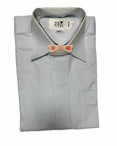 23区　ワイシャツ　形態安定シャツ　ドレスシャツ　メンズ　半袖　M