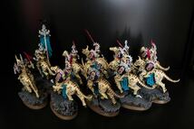 Warhammer ウォーハンマー Kavalos Deathriders デスライダーズ　塗装済完成品 10体_画像5