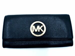 MICHAEL KORS マイケルコース 35F0GFTE1L 長 財布 黒 ■■ ☆ eba5 レディース