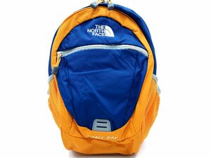 THE NORTH FACE ザノースフェイス NMJ72004 リュック デイパック バッグ 青ｘ黄 ■■ ☆ eba5 子供服