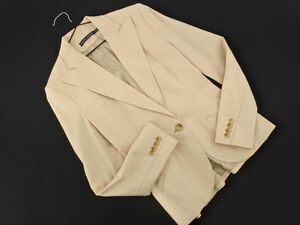 Ralph Lauren Ralph Lauren tailored jacket size4/ beige *# * eba1 lady's 