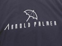 arnold palmer アーノルドパーマー 大きいサイズ ロゴ プリント カットソー size3L/紺 ◇■ ☆ eba2 メンズ_画像4