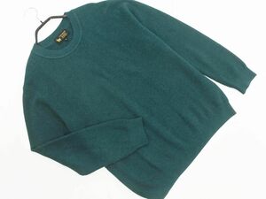 グローバルワーク カシミヤ混 ニット セーター sizeS/緑 ◇■ ☆ eba5 メンズ