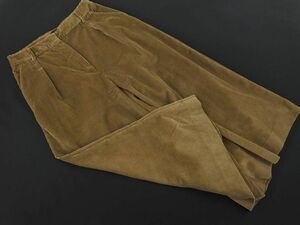 Max Mara マックスマーラ コーデュロイ ワイド パンツ size42/ベージュ ◇■ ☆ eba6 レディース