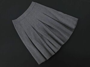 23区 ウール100% 膝丈 スカート size32/グレー ◇■ ☆ eba7 レディース