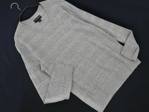 BANANA REPUBLIC バナナリパブリック Vネック ニット セーター sizeS/グレー ◇■ ☆ eba7 メンズ