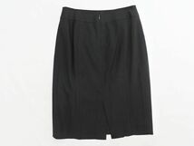 LE JOUR ルジュール ストライプ セットアップ ジャケット スカート スーツ size36/黒 ◇■ ☆ eba7 レディース_画像6