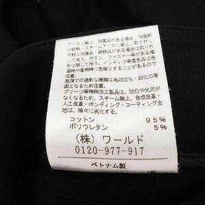 UNTITLED アンタイトル テーパード パンツ size1/黒 ■■ ☆ eba9 レディースの画像5