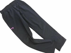 UNDER ARMOUR アンダーアーマー ウインドブレーカー パンツ sizeSM/黒 ■■ ☆ ebb3 レディース