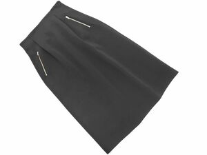 ROSE BUD Rose Bud mi leak height skirt sizeF/ black ## * ebb3 lady's 