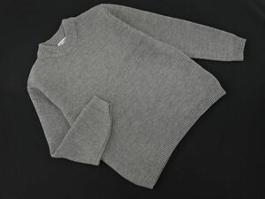 GLOBAL WORK グローバルワーク ウール混 ニット セーター sizeS/グレー ◇■ ☆ ebb4 メンズ