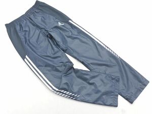 ネコポスOK adidas アディダス ロゴ トラック パンツ sizeS/紺 ◇■ ☆ ebb5 レディース