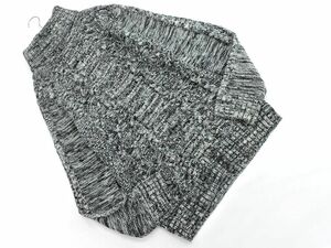 ATELIER SAB アトリエサブ MEN ケーブル編み タートルネック ニット セーター size50/グレー ◇■ ☆ ebb5 メンズ