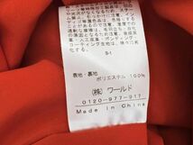 INDIVI インディヴィ ロング丈 プリーツ スカート size13/テラコッタ ■◇ ☆ ebb6 レディース_画像6