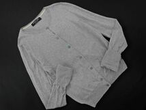 Paul Smith ポールスミス BLACK LABEL ブラックレーベル ニット カーディガン sizeM/グレー ■◇ ☆ ebb9 レディース_画像1