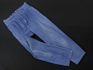 LOWRYS FARM Lowrys Farm tapered Denim pants sizeF/ blue #* * ebb9 lady's 