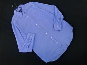 ネコポスOK BANANA REPUBLIC バナナリパブリック ブラウス シャツ sizeXS/青 ■◇ ☆ ebb9 レディース