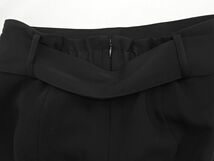 Mystrada マイストラーダ ウエスト リボン ロング スカート size34/黒 ■◇ ☆ ebc0 レディース_画像6