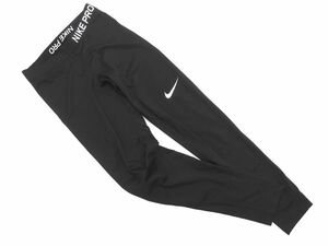 ネコポスOK NIKE ナイキ スポーツウェア レギンス sizeM/黒 ■■ ☆ ebc0 レディース