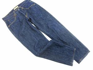 LEVI’S リーバイス MADE＆CRAAFTED THUMB TACK ボタンフライ クロップド デニムパンツ size30/紺 ■■ ☆ ebc1 メンズ