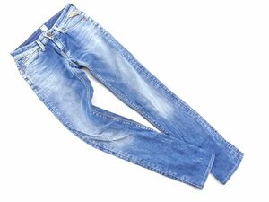 REPLAY リプレイ ROCKXANNE スリム スキニー デニムパンツ size24/紺 ■■ ☆ ebc2 レディース