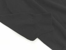 CYNTHIA ROWLEY シンシアローリー フラワー リボンモチーフ 7分袖 ニット セーター size2/黒 ◇■ ☆ ebc3 レディース_画像3