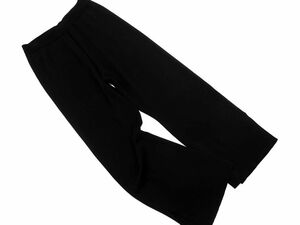 AS KNOW ASaznouazolaca a.no.ne.ne. large size knitted Easy pants size15/ black #* * ebc7 lady's 