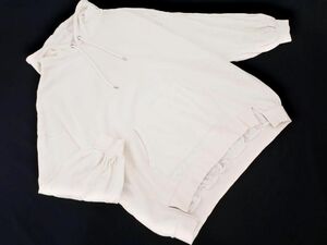 JEANASIS Jeanasis pull over Parker sizeF/ white #* * ebc8 lady's 