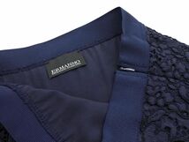 ERMANNO SCERVINO エルマノシェルビーノ 総レース タイト スカート 濃紺 ■◇ ☆ ebc6 レディース_画像4