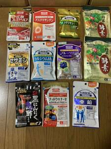 【新品未使用品】小林製薬　栄養補助食品　10種類11袋セット　まとめ売り　タブレット　ソフトカプセル