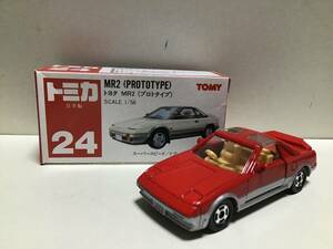 トミカ　赤箱　24 トヨタ　MR2 プロトタイプ　日本製