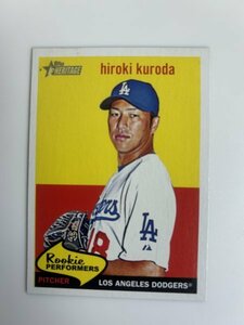 黒田 博樹　HIROKI KURODA　ROOKIE CARD RC TOPPS 2008 RP12　ロサンゼルス・ドジャース Los Angeles Dodgers　MLB　広島東洋カープ