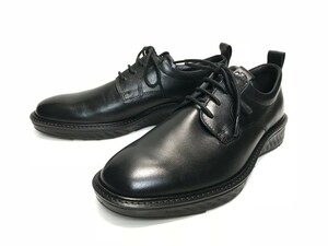 未使用☆ecco☆エコー☆ST.1 ハイブリッド GORE-TEX DERBY レザー シューズ/本革/size:40(25.5cm)/83683401001/定価:27,720円/メンズ