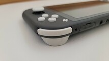 【中古・美品】Nintendo Switch Lite グレー +おまけSDカード256GB付き_画像7