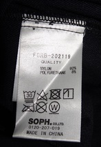 FCRB 21AW FR2 TRAINING JERSEY PANTS Mサイズ 202119 ブラック Used 中古 Bristol パンツ 黒 秋冬 SOPH TOKYOオープン21周年記念_画像9