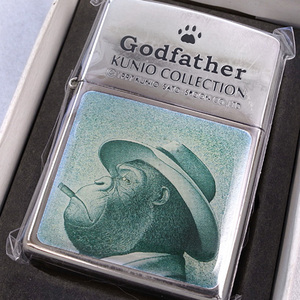 未使用　ZIPPO　佐藤　邦雄■1997 KUNIO COLLECTION Godfather■消費税なし